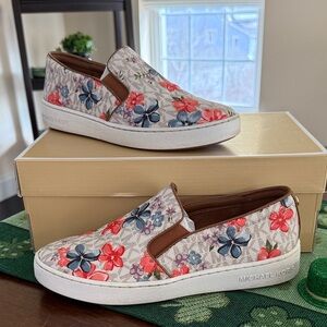 Michael Kors Keaton Women's Floral Slip-On Sneakers
